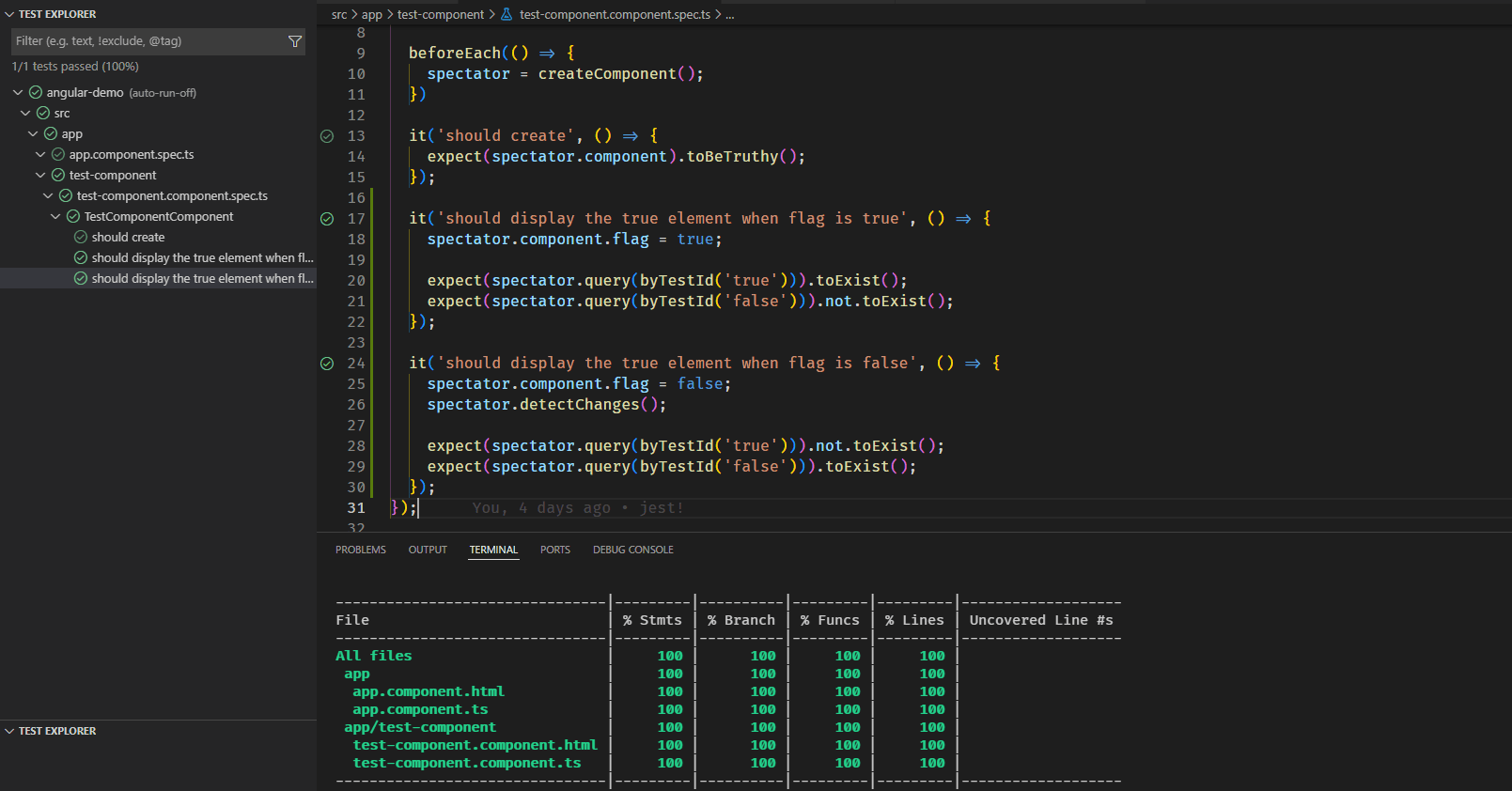 Converting an Angular Project to the Jest Framework